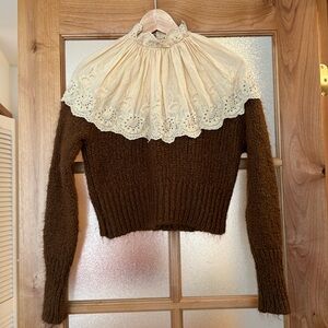 Dark Academia Sweater from Zara Small